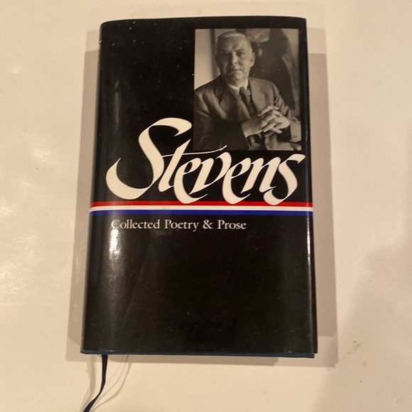 “Steven’s Collected Poetry & Prose,” hardcover with dust jacket - Picture 1 of 2